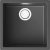 Zlewozmywak Elleci ZEN 102 K99 DARK GREY KERATEK LKZ10299